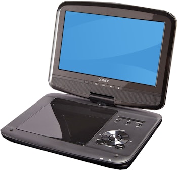 Portabler TV/DVD Player "MT-980T2H", schwarz