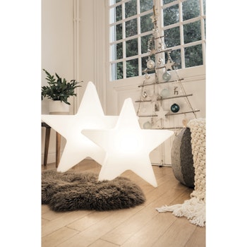 Außen- und Innenleuchte Shining Star, Ø60 cm, weiß