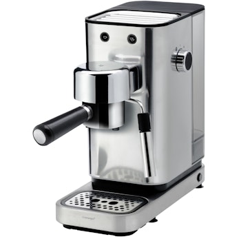 Espressomaschine-Siebträger Lumero, silber, schwarz