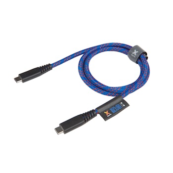 Kabel Solid Blue USB-C auf USB-C