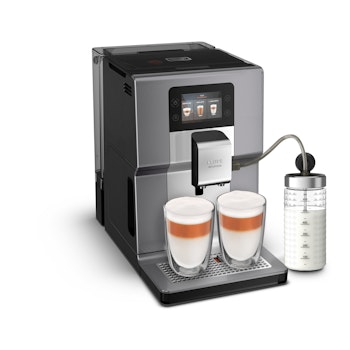 Kaffeevollautomat INTUITION PREFERENCE, EA875E, silber, grau