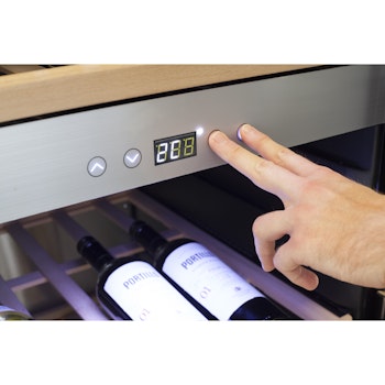 Weinkühlschrank m. Kompressortechnik WineComfort 380 Smart, silber (3 von 4)