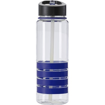 Trinkflasche Tritan Grip, 0,7L, blau