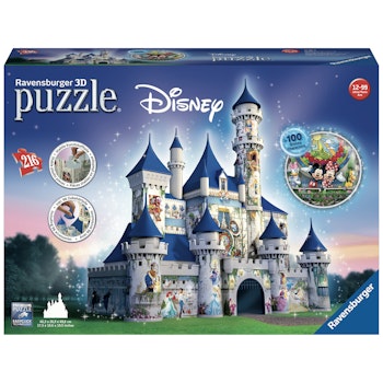Puzzle 3D Disney Schloss