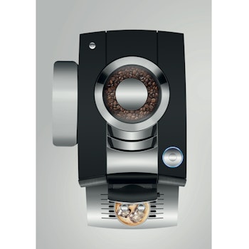 Kaffeevollautomat, EA Z10, schwarz (3 von 4)