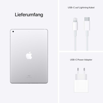 iPad 2021 MK2L3FD/A 64 GB Wi-Fi, silber (4 von 4)