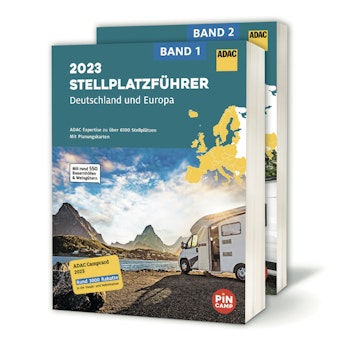 Stellplatzführer 2023 Deutschland und Europa Band 1+2 (1 von 1)