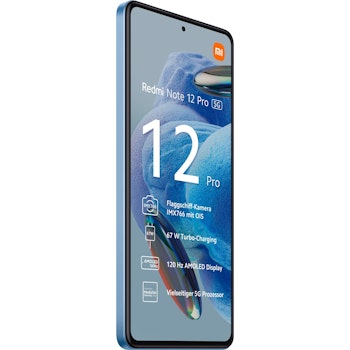 Smartphone Redmi Note 12 Pro 5G 6GB/128GB, blau (3 von 4)
