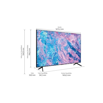 Smart TV LED 4K, GU43CU7179U, 108 cm (43,0 Zoll) (4 von 4)