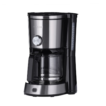 Kaffeemaschine Filterkaffee SWITCH mit Glaskanne, KA 4825, schwarz, silber