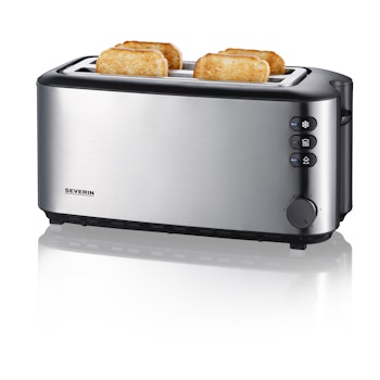Toaster-Langschlitz Automatik, AT 2509, silber