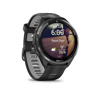 Smartwatch Fitness Forerunner 965, 47mm, schwarz/hellgrau