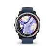 Smartwatch Marine quatix 7 - Sapphire Edition, 47mm, silber/blau (2 von 3)